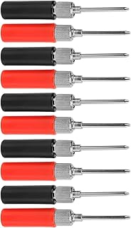 Pinos do cabo de teste, ABS Shell 2mm Sem solda Excelente medição Agulha de teste de medição 24A 30VAC-60VDC para teste de circuito de rotina para multímetro