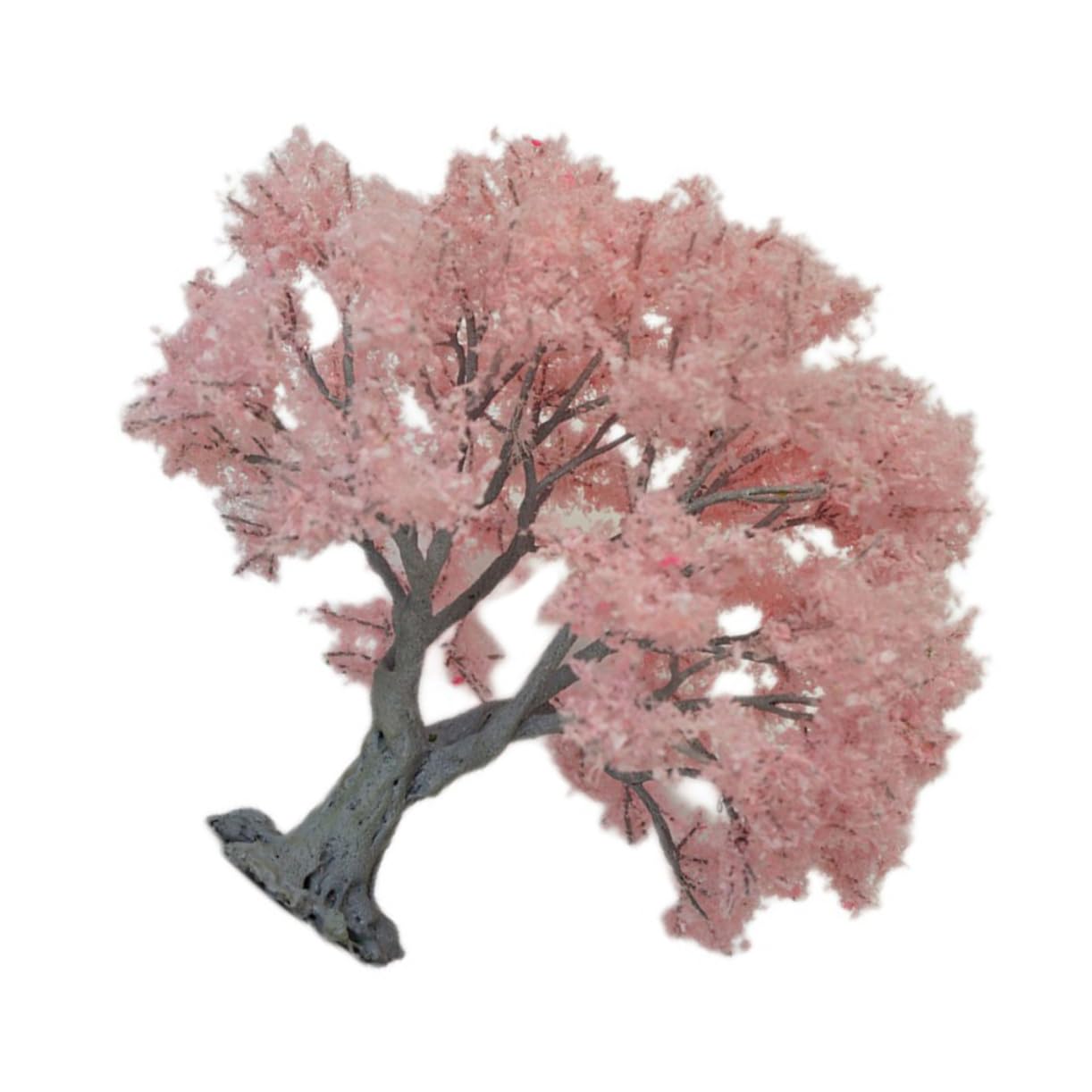 LIFKICH Model Tree Railroad Trees Scenery Railroad Tree Mini Diorama Trees Plants Decor Bush Trees Miniature Model Railway Tree Fine-pored Sponge Leaves Baby Accessories Sand Table