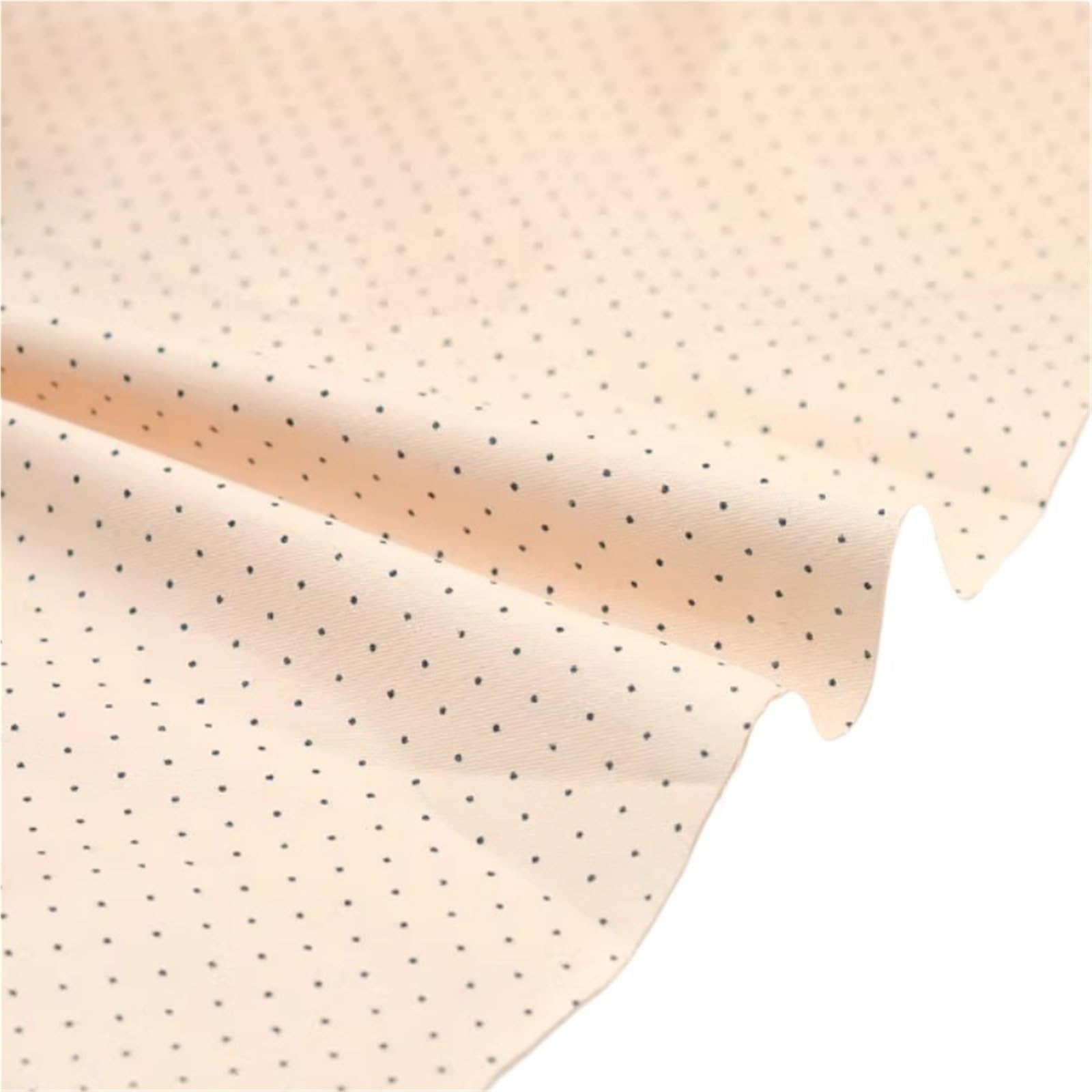 HKSDKABOP Cotton Twill Polka Dot Fabric 140x50cm 1mm Dot Multicolor Crafts DIY Home Decor(Color5)