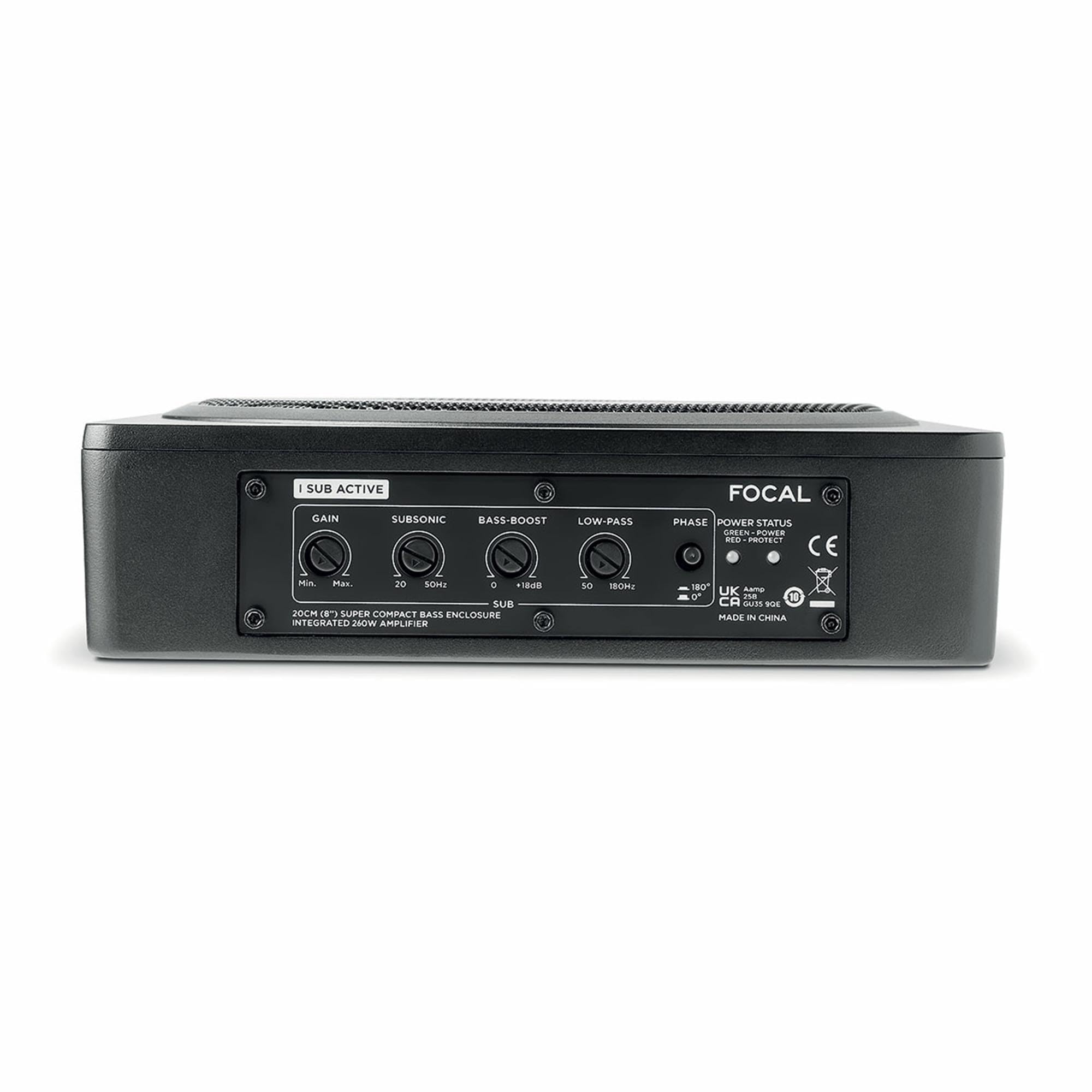 Focal ISUB-Active Subwoofer Amplificato da Sottosedile