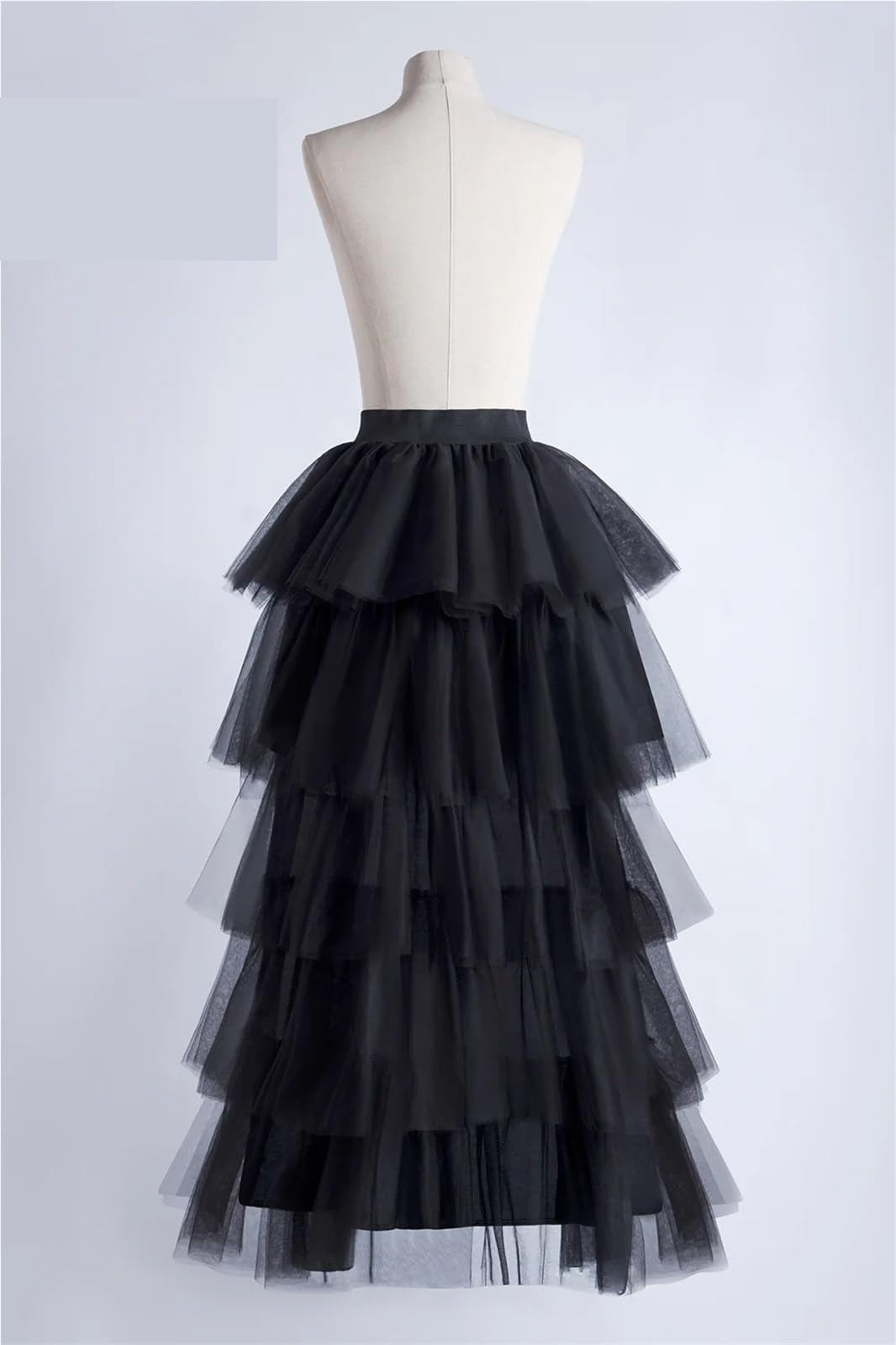 Sottoveste per abito Gonne Tutù da Donna, in Tulle a Strati, Sottogonna Lunga, Accessori Sposa