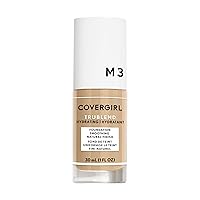 Vista 1 de Covergirl Trublend Liquid Foundation, M3 Golden Beige, 1 onza líquida (el embalaje puede variar)