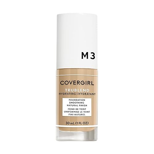 Covergirl Trublend Liquid Foundation, M3 Golden Beige, 1 onza líquida (el embalaje puede variar)