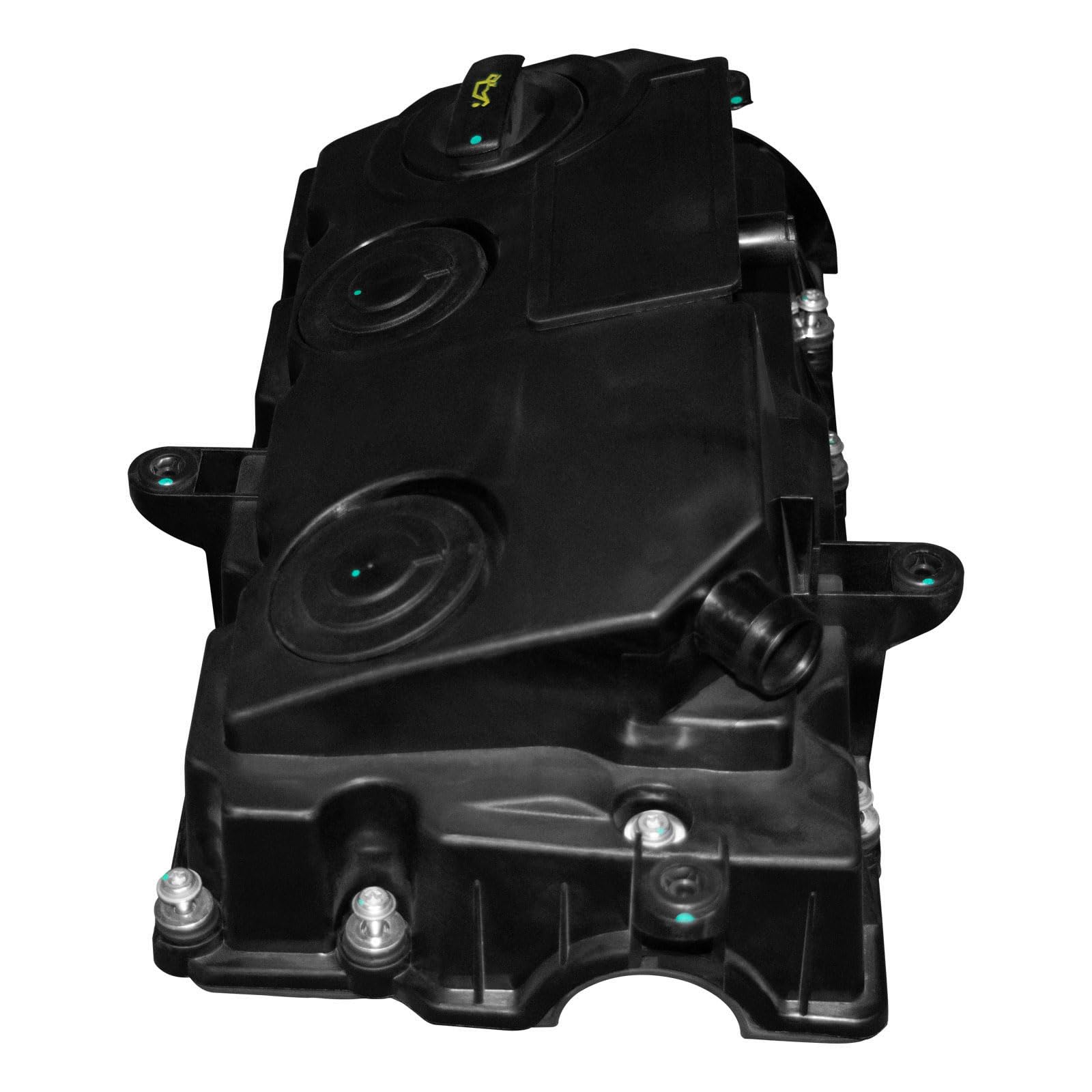Tapa de válvula tapa de culata compatible con Go-lf 5 Polo A3 Leon Tol-edo 1.9 TDI 2.0 TDI reemplazo para 03G103469G 03G103469M 03G103475E