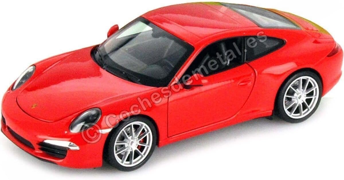 Welly1/24 Porsche 911 (991) Carrera S rot