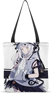 [Ianrol] ハンドバッグ メンズ フィリオプシス アークナイツ エコバッグ ショルダーバッグ 大容量 A4対応 ショッピングバッグ 収納バッグ 買い物収納 トートバッグ トラベルバッグ 大きめ 軽量 2ways 丈夫 大学生 男女兼用 仕事 オシャレ