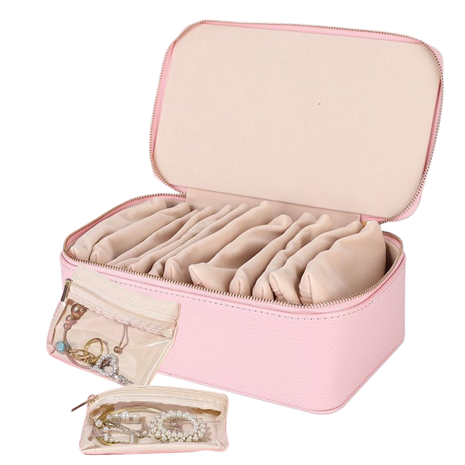 Boîte à bijoux de voyage élégante, le cadeau idéal pour les vacances des filles