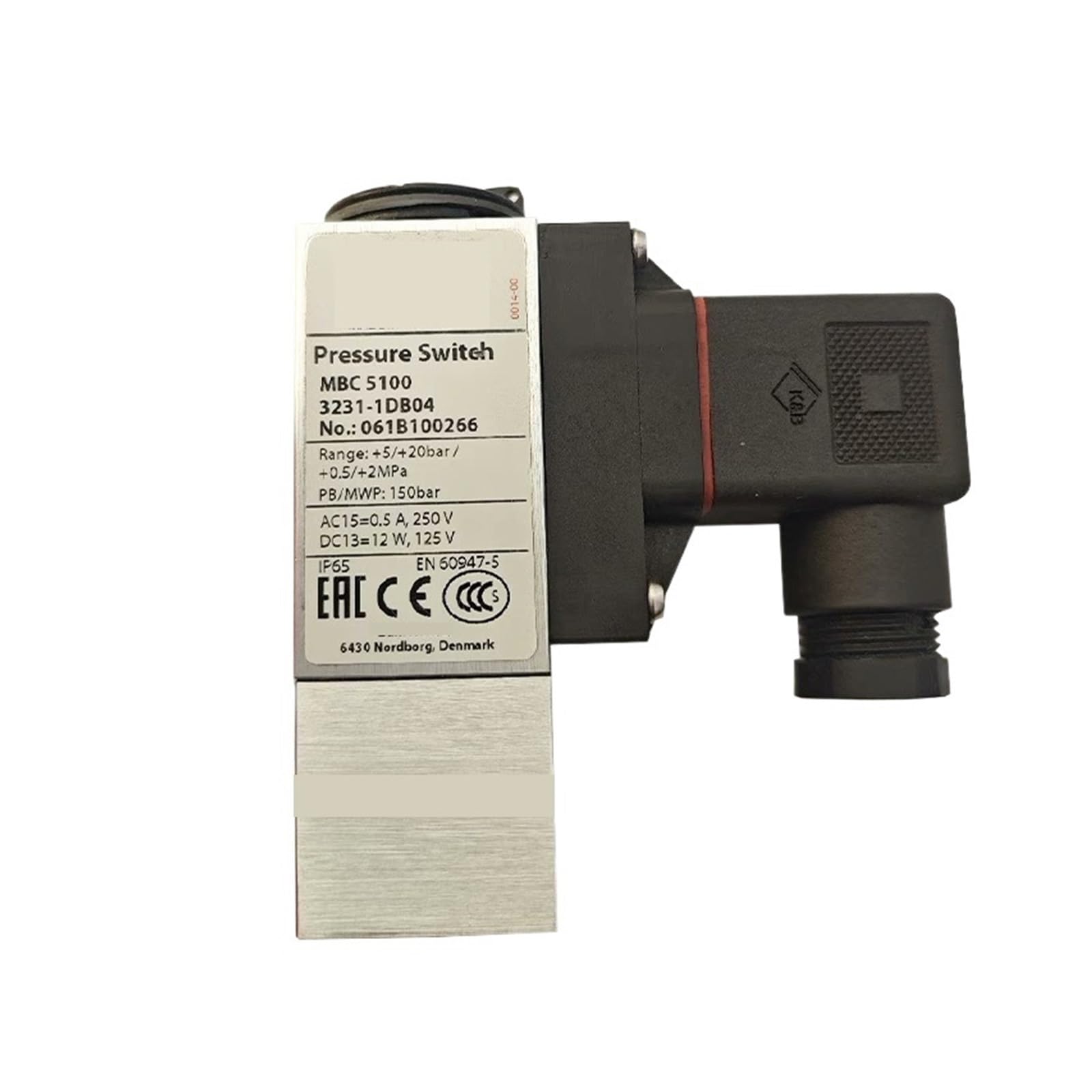 Pressostat MBC5100-3231-1DB04 061B1002 pour stopper les chutes de pression