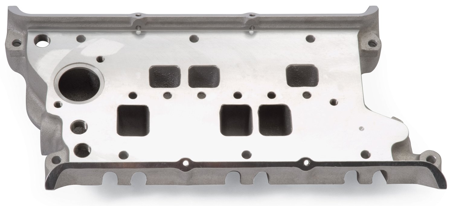 EDELBROCK 3785 Base d'Admission Double Plan pour un Couple Maximal