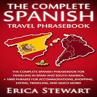 Spanish Phrasebook Audiolibro Por Erica Stewart arte de portada