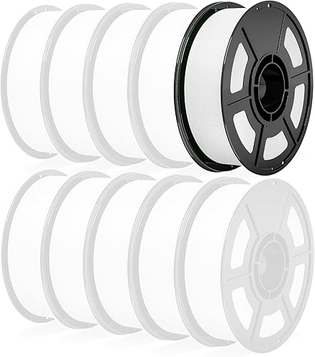 iSANGHU PLA Filament White 1kg（only one Volume. Please Think Carefully.）