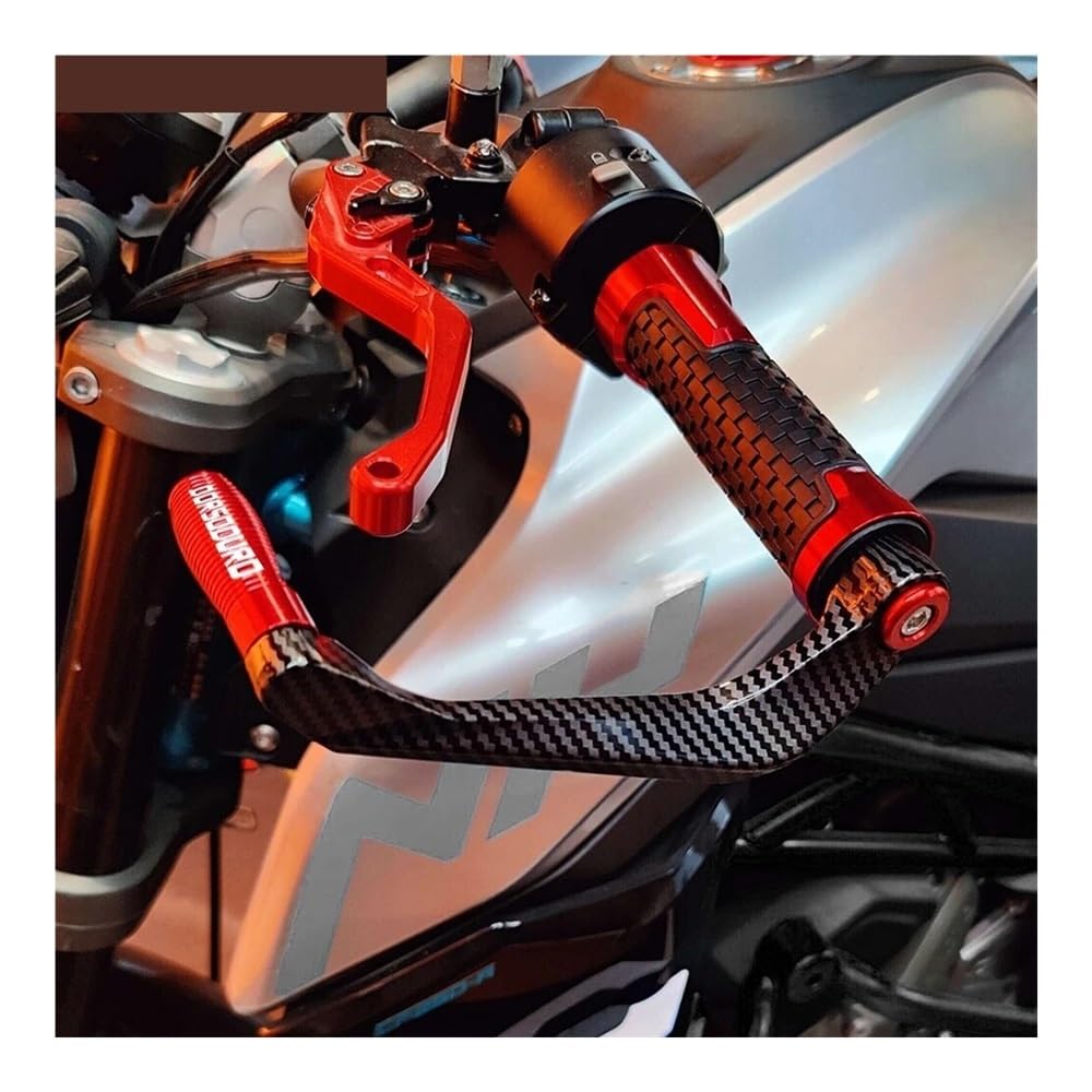 Lenkerschutz Motorcycle Accessories CNC Levers Guard Brake Clutch Handlebar Protector für Dorsoduro 750 900 1200 2007-2015 2014 2013