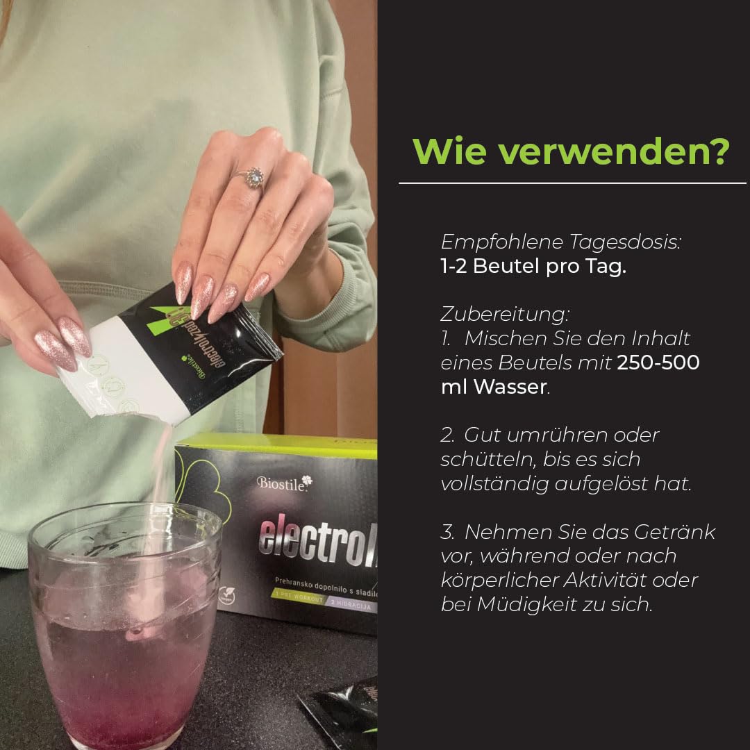 Electrolyzed30 – 30 Beutel | Elektrolyte, Hydration & schnelle Regeneration mit Vitaminen & Mineralstoffen