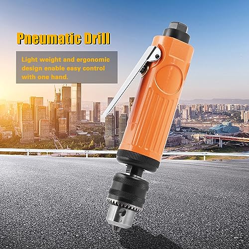 Miniatura 4 de Taladro Neumático De Alta Velocidad Kp556 De 3 8 - Herramienta Neumática Ergonómica Para Ingeniería De Precisión - Ideal Para El Mantenimiento De Muebles Y Maquinaria