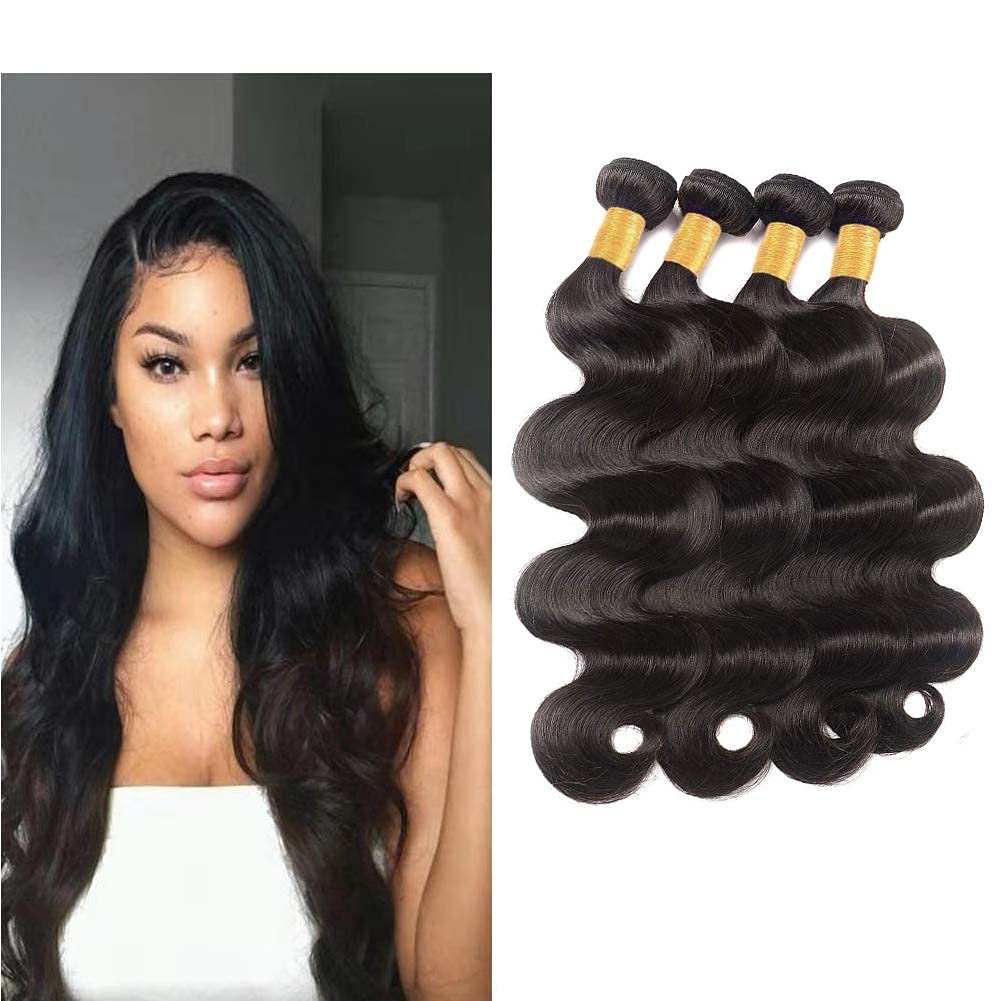 Body Wave Bundles Brazilian Virgin Body Wave Human Hair 4