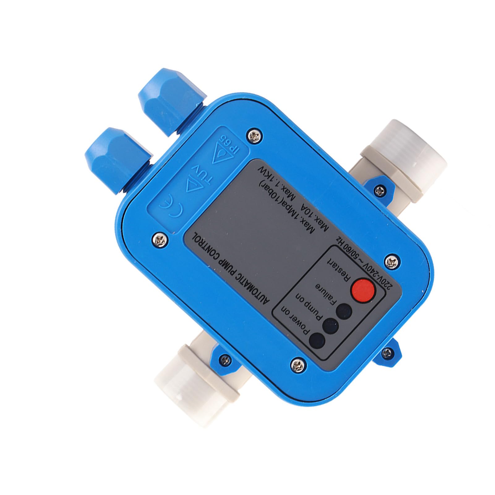 Controlador Presión Automático Bomba Agua 1.1kW 1 Pulgada Interruptor Eléctrico Hogar Jardín Presurización Eficiente