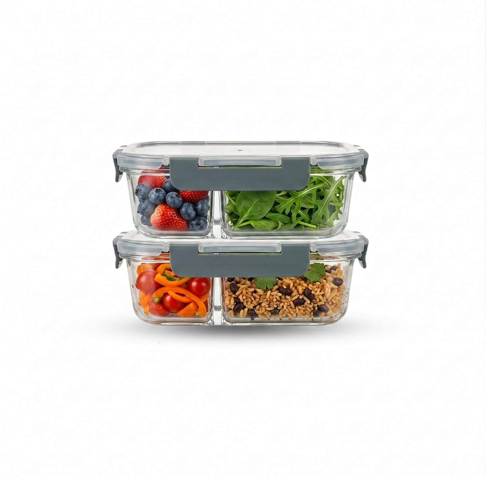 Glass Lunch Box - Leakproof & BPA Free -15