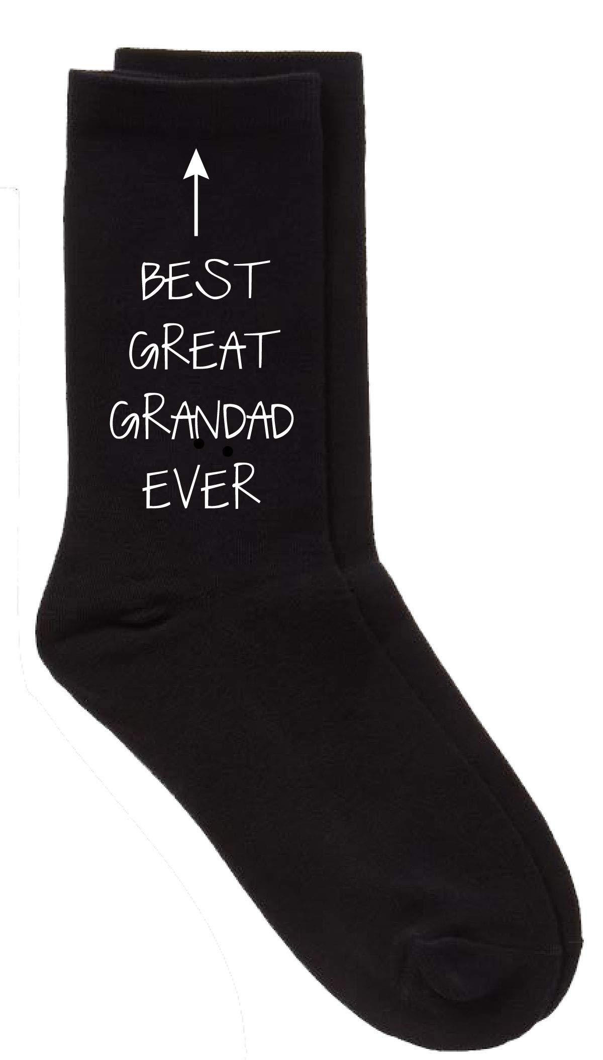 60 Second Makeover Limited Best Great Grandad Ever Black Calf Socks Birthday Socks Mens Birthday