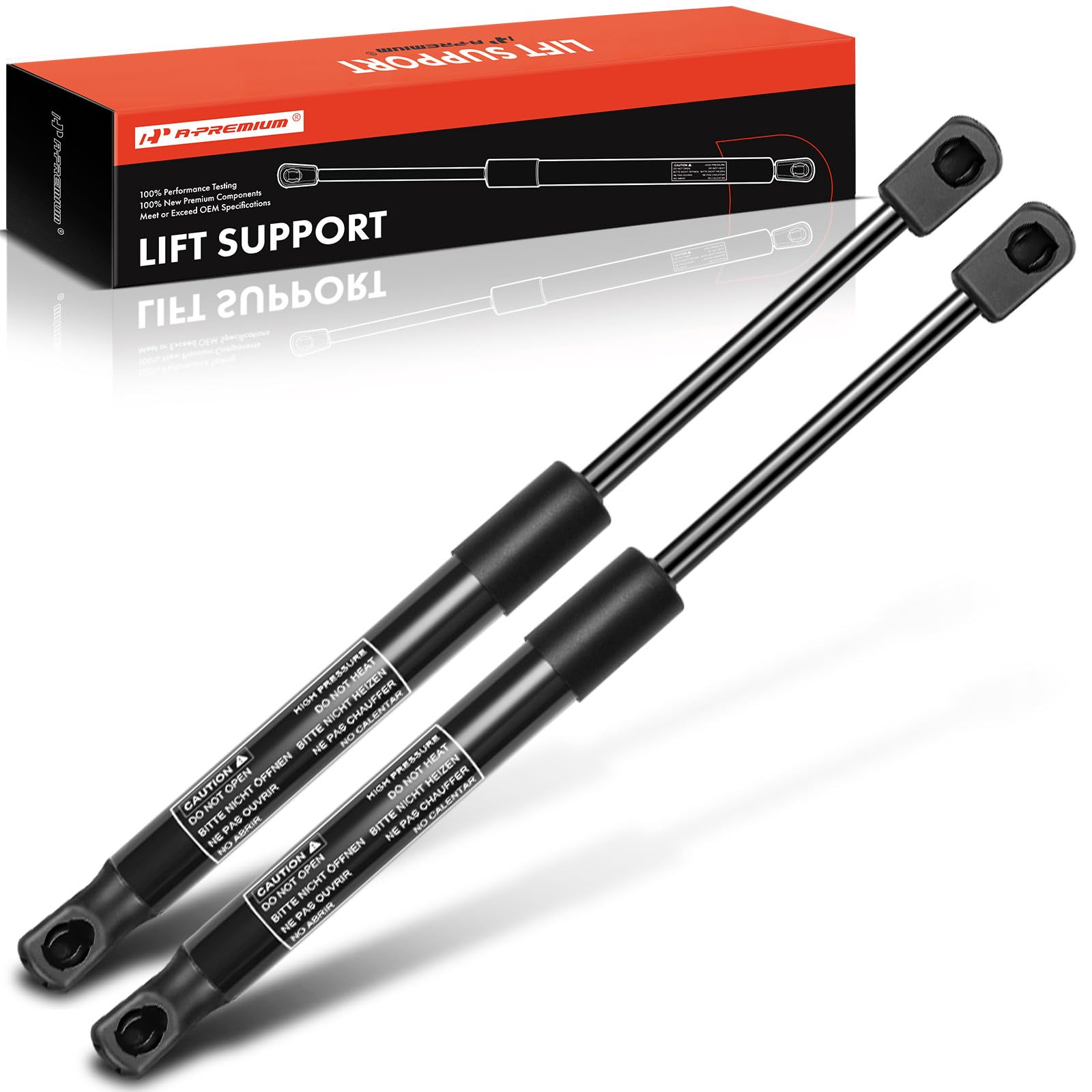 Trunk Lid Lift Supports Shock Struts Compatible with Infiniti G37 2008-2011 2-Door Coupe Only 2-PC Set