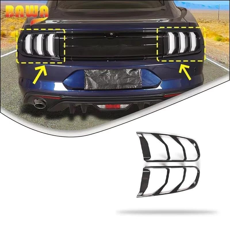 Couvercle de feu arrière avec bordure de protection extérieure Mustang