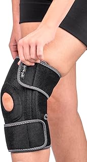 Vollo Joelheira Ajustável Com Hastes Flexíveis