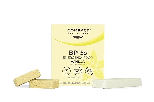 Miniatura 4 de Compact Provisions BP-5s Vanilla Paquete de 12 suministros de alimentos de emergencia y raciones de supervivencia no perecederas para kits de