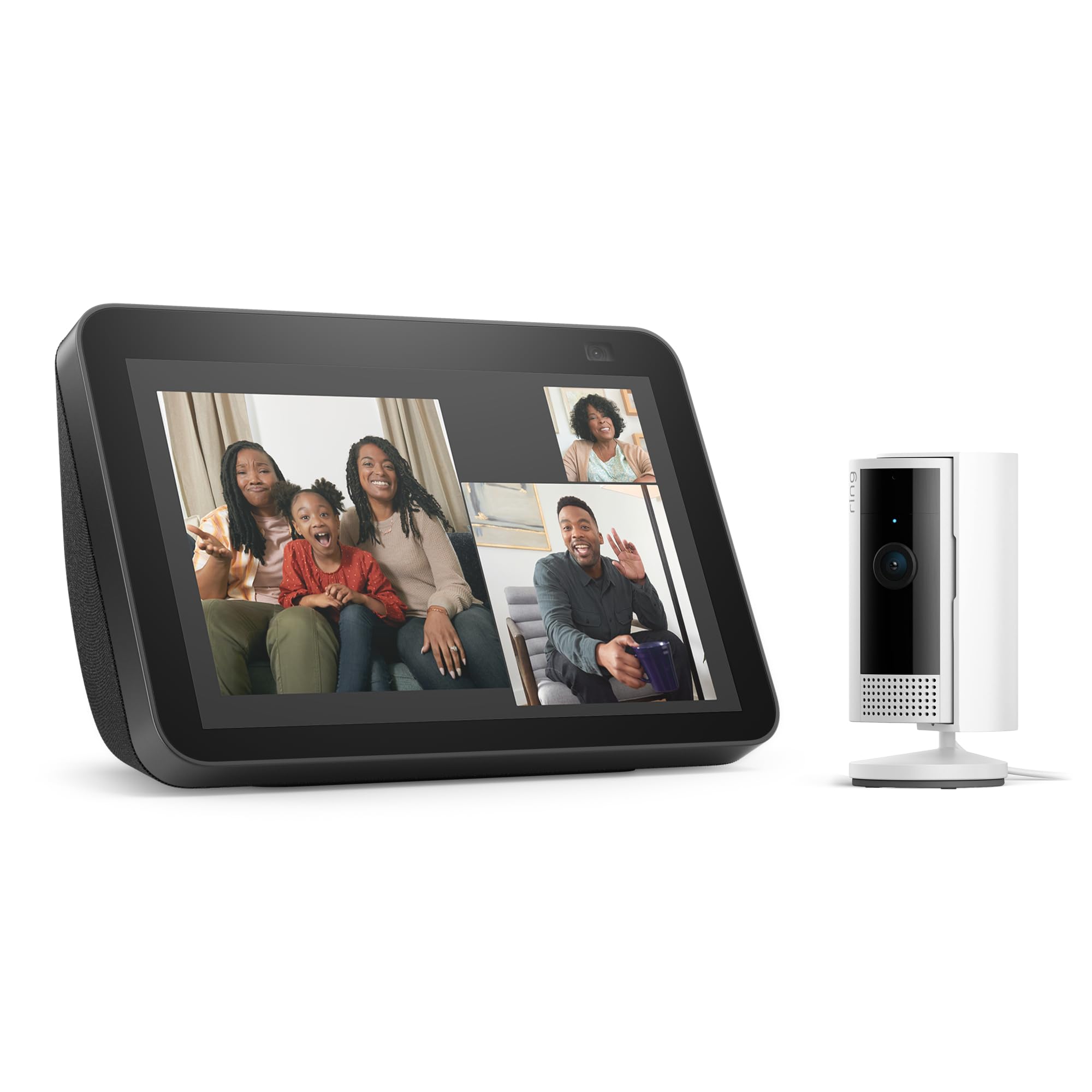 Amazon Echo Show 8(第2世代)＆Nature Remomini Echo Show 8 (2rd Gen) with Ring Indoor Cam : Amazon.ca