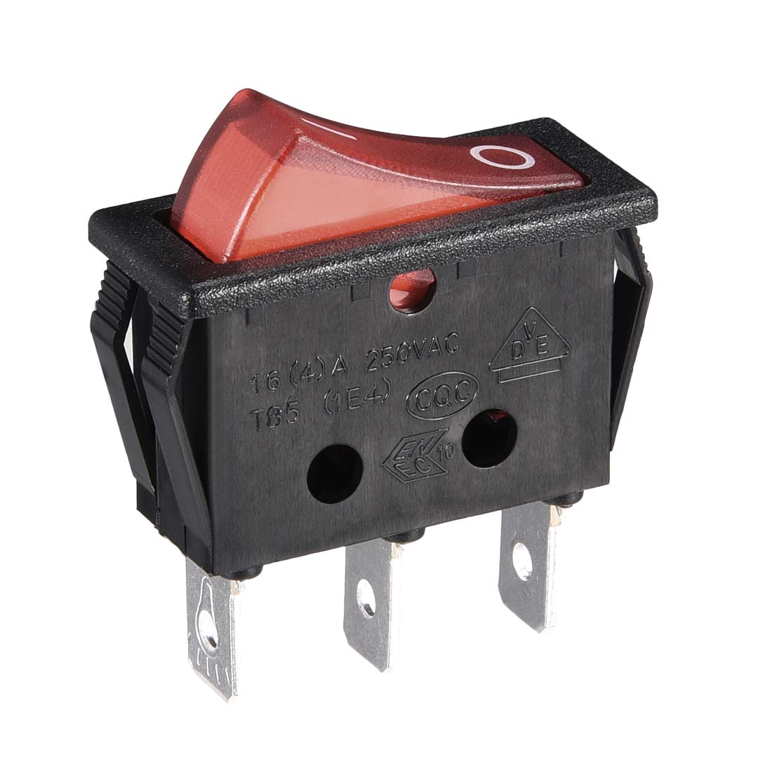 5pz AC 12A/125V ,6A/12A 250V SPST 3P 2 Posizione I/O LUCE interruttore