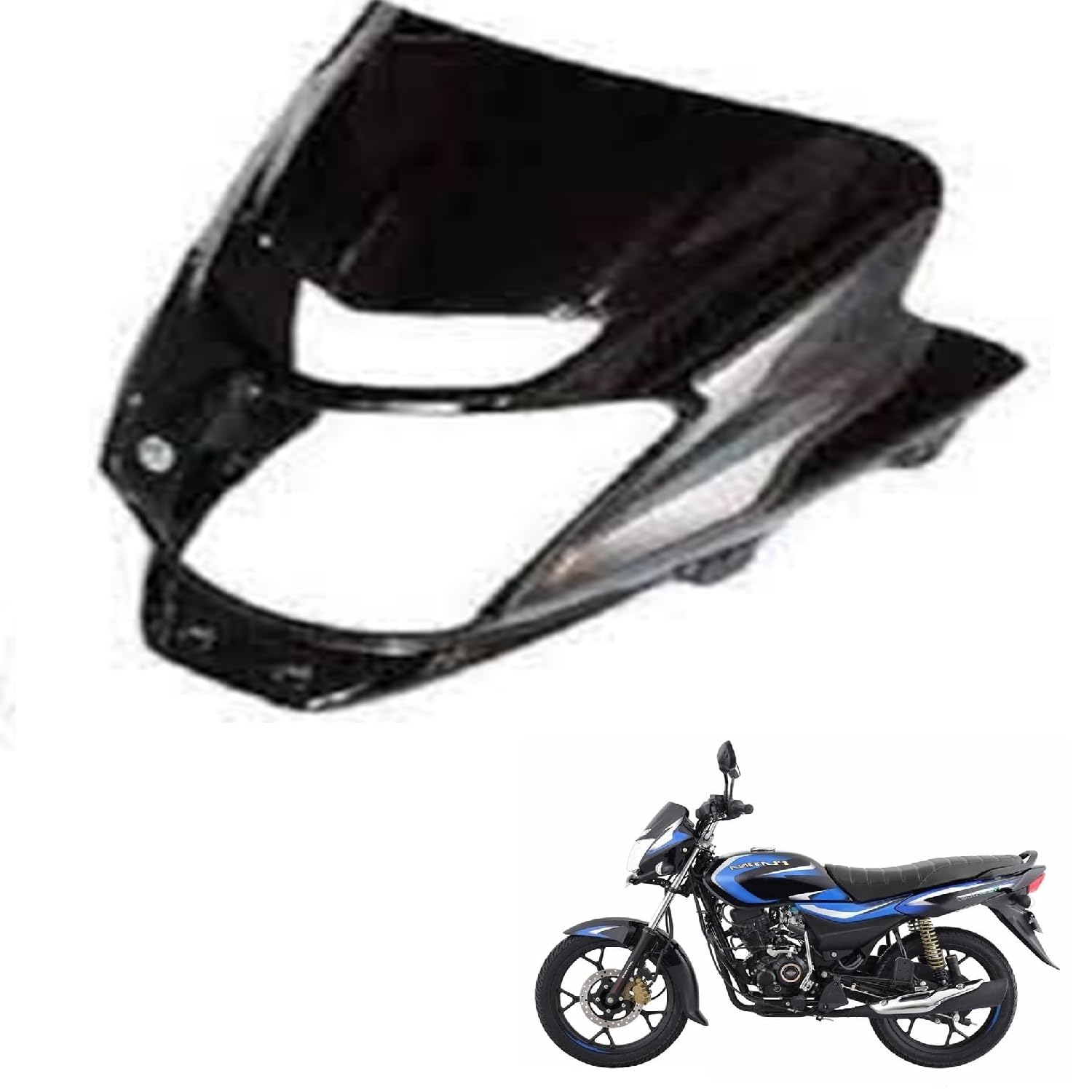 Zombieeast Bike Headlight Visor/Head Light Led Black Grey