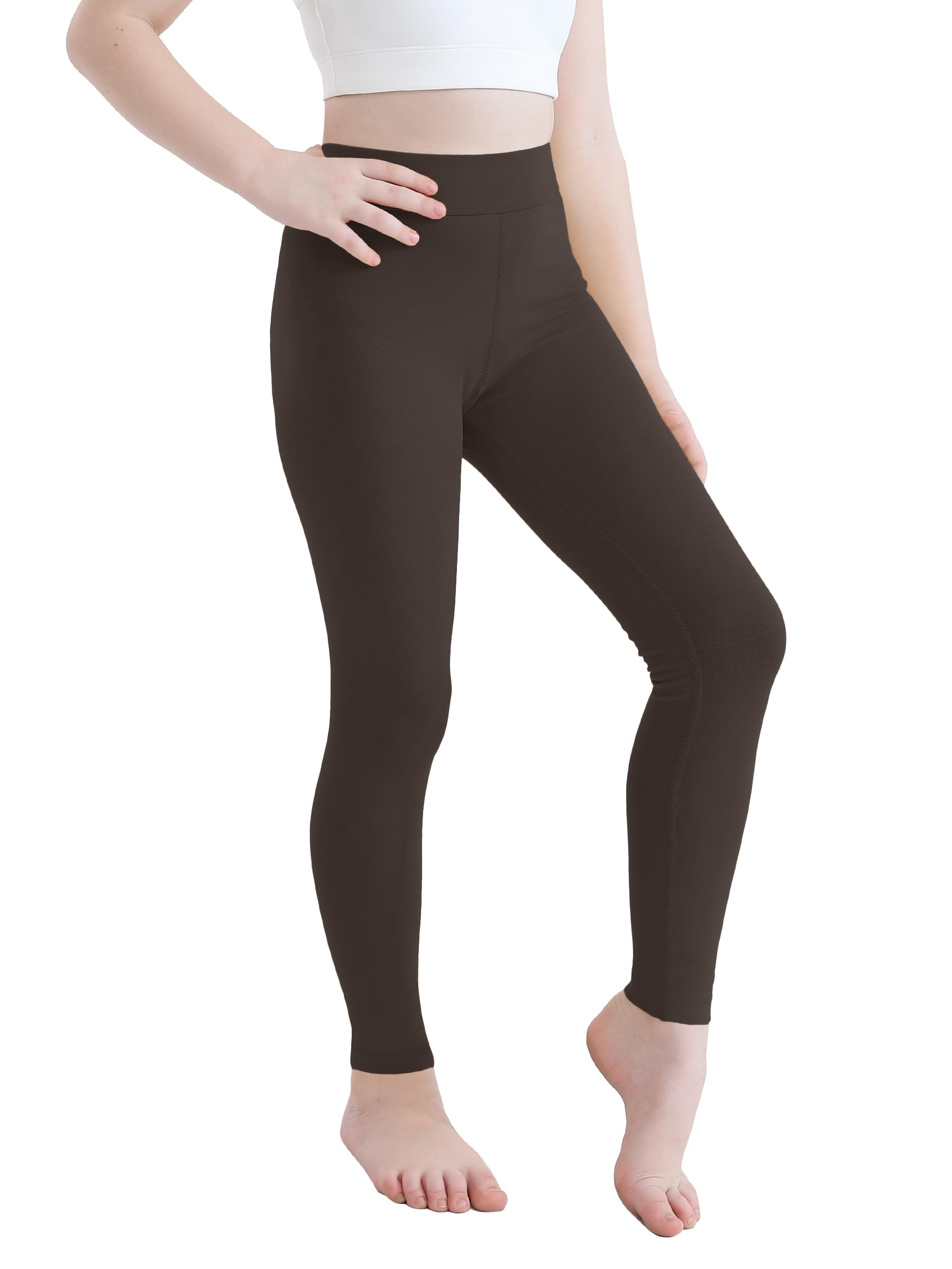 Dreammonkey 2T to 15Years Girls Cotton Leggings Kids Soft Stretch Pants