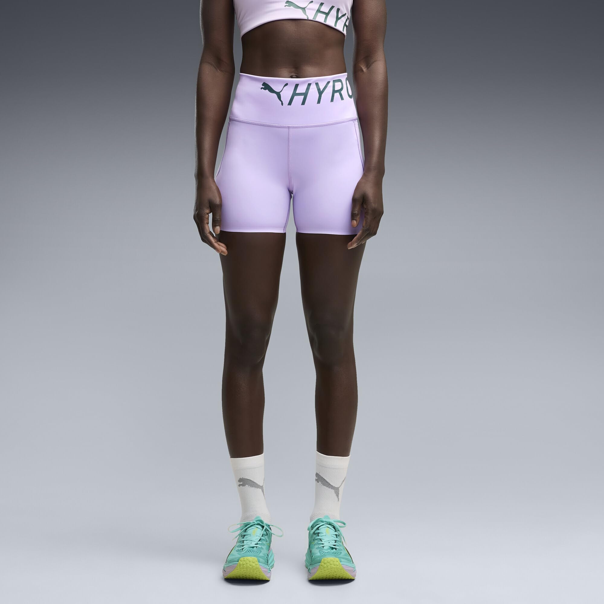 PUMA Hyrox Pwrmode 4In Mallas para Correr Mujeres Morado - Light Lavender L