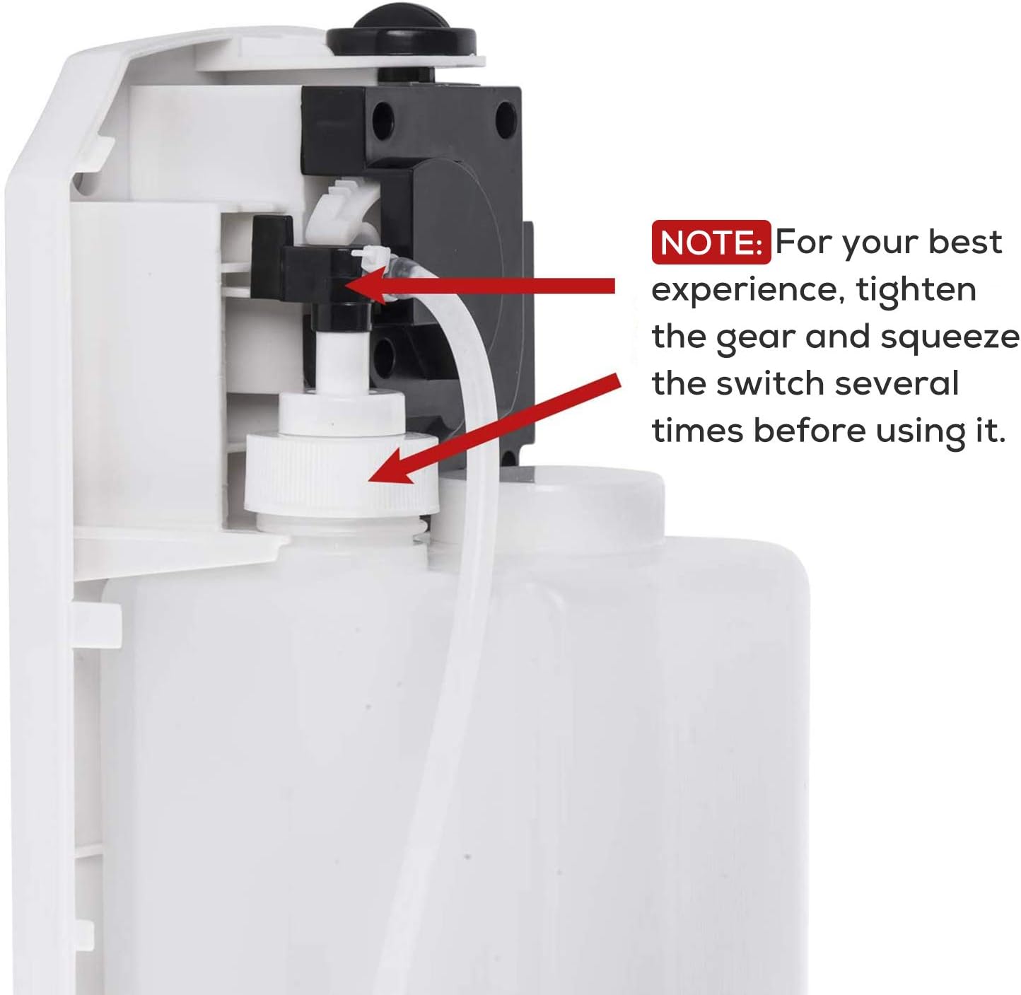 BNT Alcohol Spray Hospital Hand Sanitizer Machine Soap Dispenser Automatic Touchless Touch Free Wall Mounted Motion Sensor Smart Soap Dispenser for Toilet Restaurants Home 1200ML