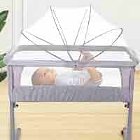 LANTUS Berceau Cododo Avec Matelas Et Moustiquaire 2 In 1 Lit Bébé