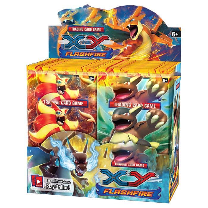 Image of Pokemoon TCG 50 Cardds Bundle | 5 Packs of 10 Random Collectible Trading Cardds | Surprise Cardd Set for Kids & Collectors (Flash FIRE 5 Pack 50 Cards)
