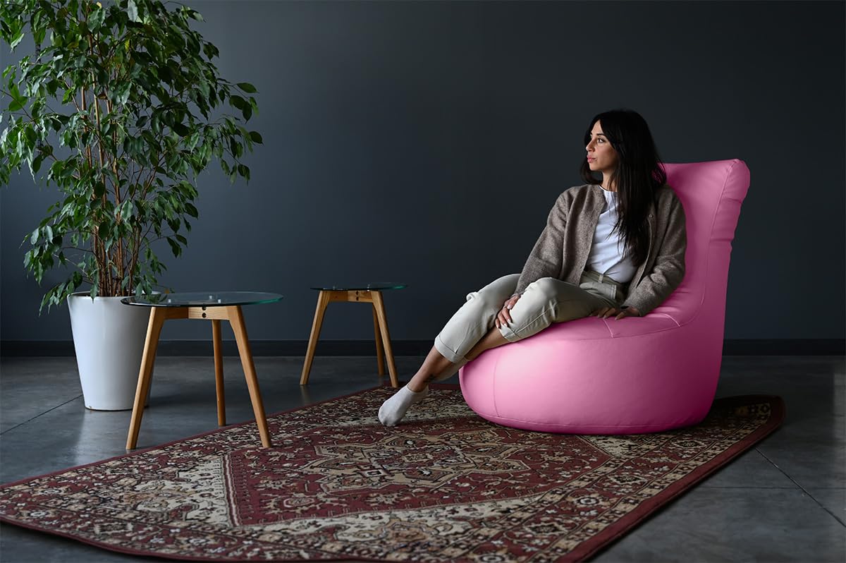 Poltrone Salotto Bepouf Pouf Poltrona Sacco Vuoto Azzurro, Media