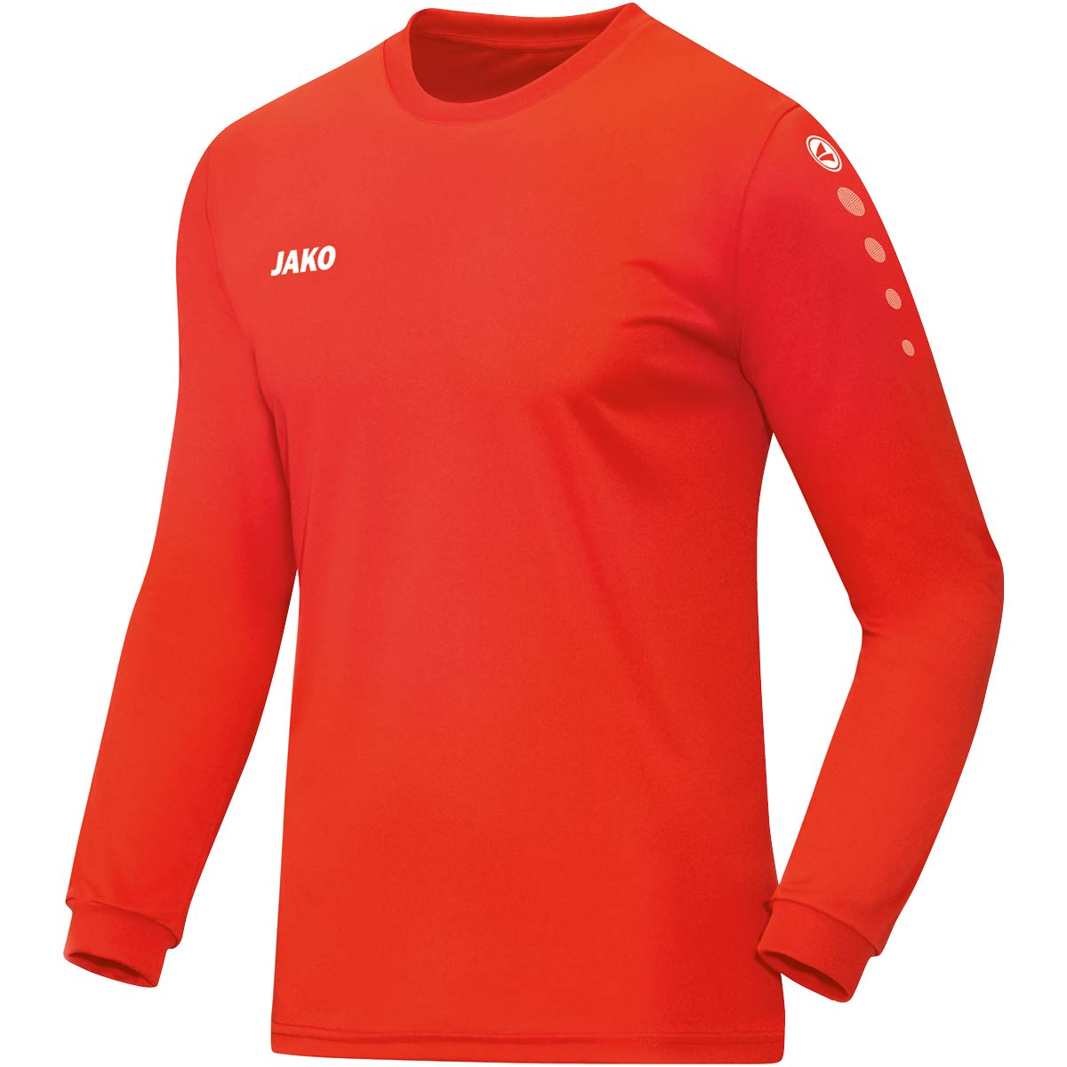 JAKO Kinder Trikot Team (Langarm), Flame, 128