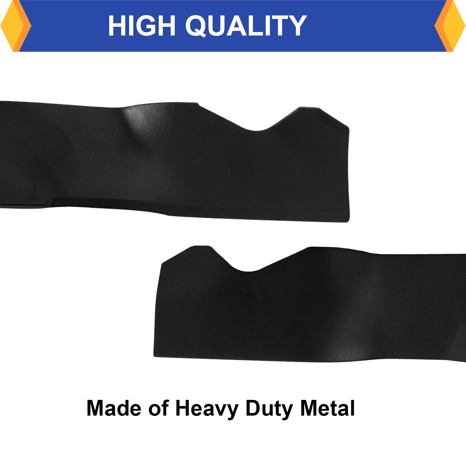 Cuchillas de repuesto para cortacésped Cub-Cadet MTD Troy Bilt 942-0741A, 742-04100, 742-0741, 742-0741A, 942-0741, compatible con TB110 TB130 TB210 TB230 TB220 (2 unidades) TB240 TB280ES TB320 para
