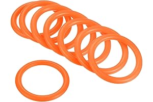 PATIKIL Carnival Ring-Toss Rings Plastic Hoops for Outdoor Party Favor Game Booth