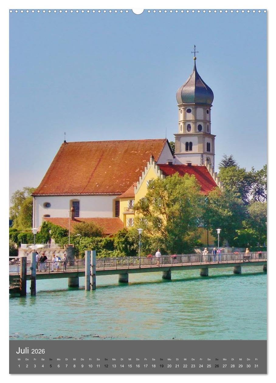 Kirchen und Klöster deutsche Kleinode (hochwertiger Premium Wandkalender 2026 DIN A2 hoch), Kunstdruck in Hochglanz: Historische Architekturen (CALVENDO Orte)