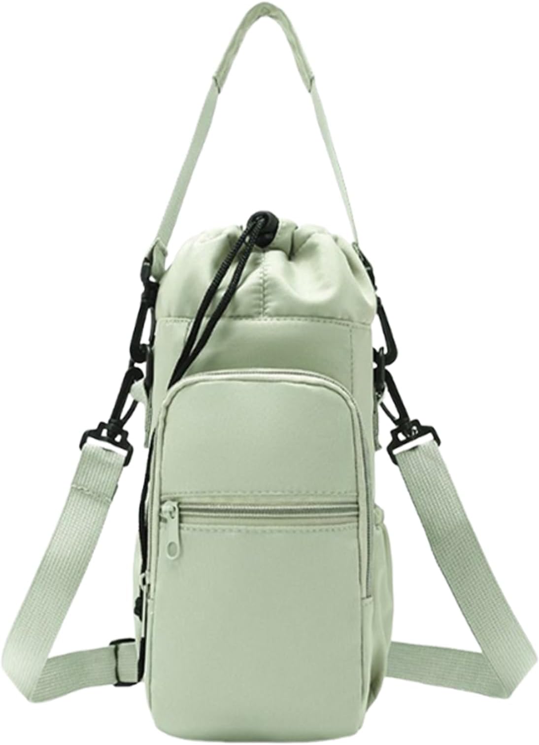 Water Bottle Holder with Strap, Portable Carrying Case – Shoulder Bottle Holder Case for Walking, Travel, Camping, Beach, Fishing, Golf, Gym, Office, School, Sports, Women