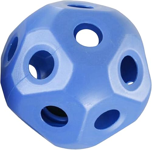 Colcolo Juguete de alimentación de heno para caballos estable puesto de caballo para entrenamiento suministros de alimentación de caballos color azul