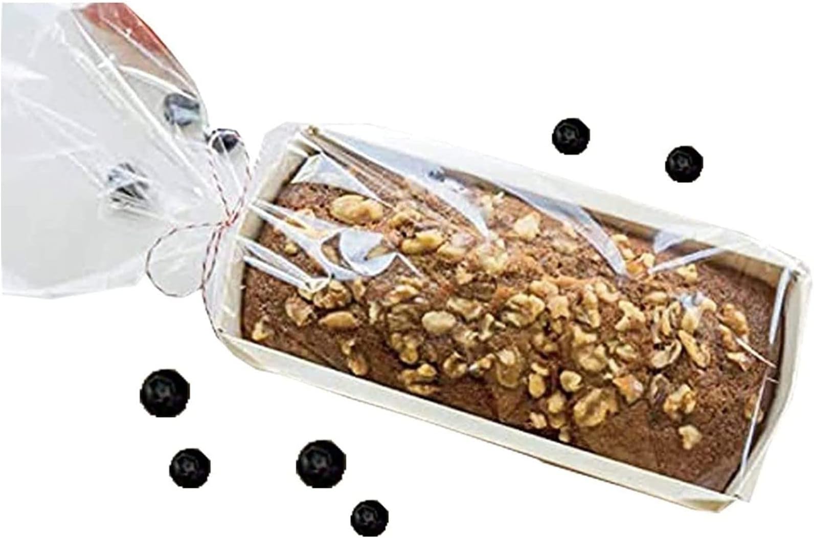 PaperMiLoaf Pans – 25 pc (Clear Bags)