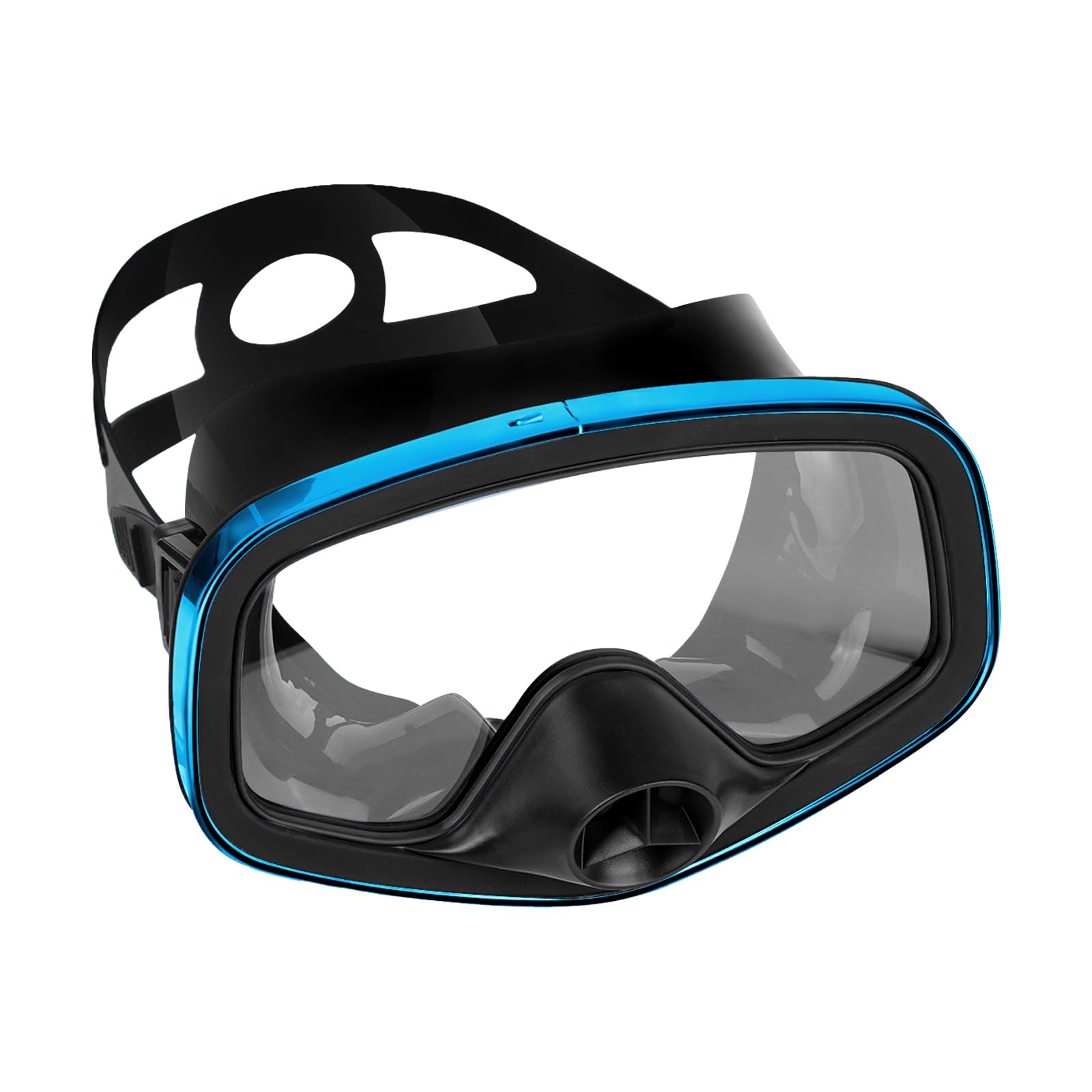 Scuba Mask with Drain Valve Wide View Suitable for Adults Scuba Diving, Free Diving, and Snorkeling Goggles Mask
