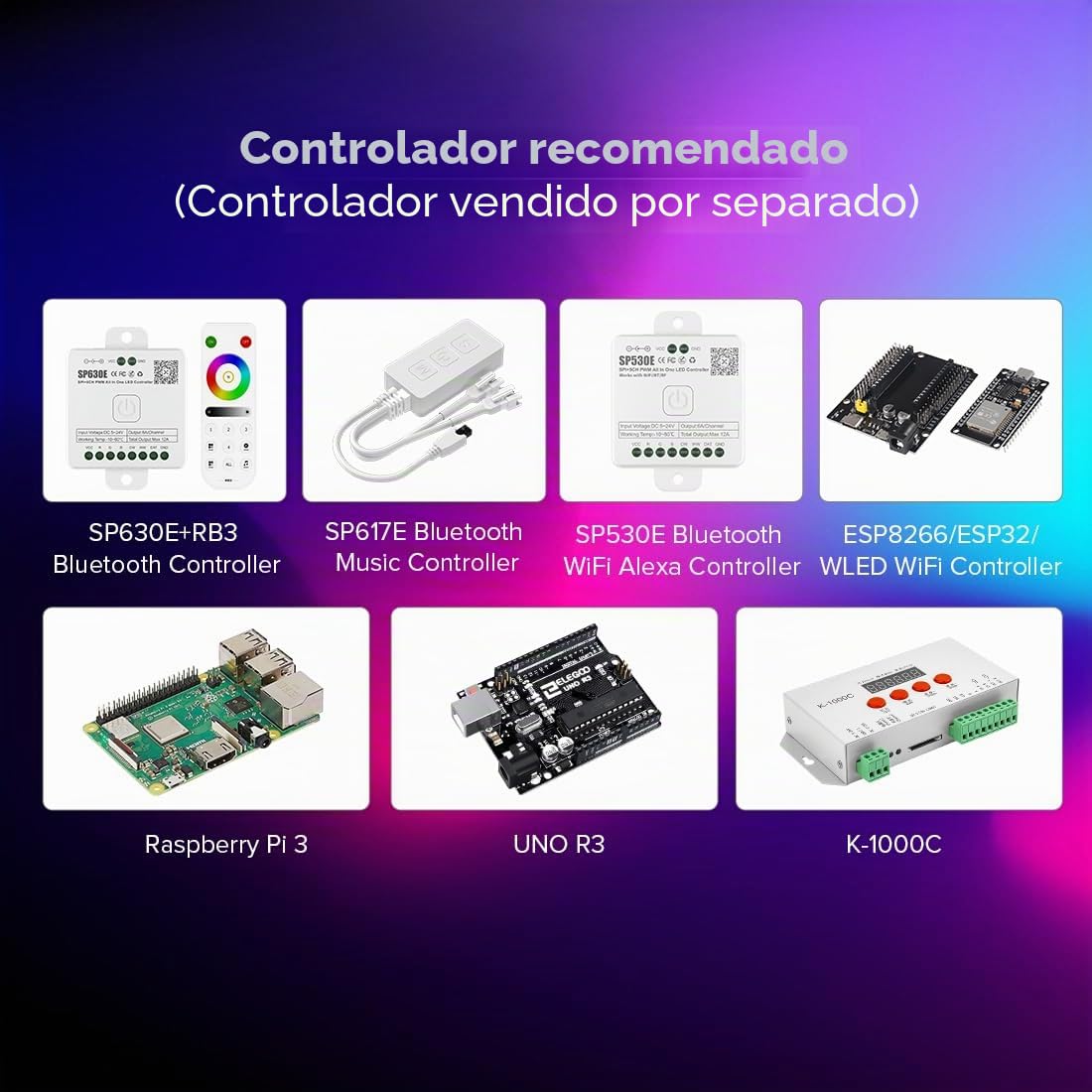 SEZO Cinta LED COB WS2814 RGBW IC FCOB 5M 896LEDs/m Tira luminosa de alta densidad DC24V 10mm RGB+WW(blanco cálido) Cinta luminosa IP30 no impermeable para proyectos de bricolaje