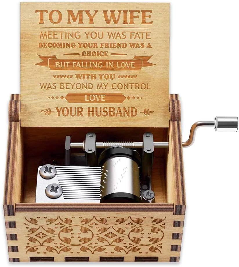 Music Box Gift for Wife Romantic Birthday Valentine