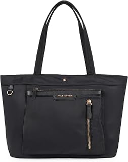 Accessorize London Women's Black Siona Multi-Pocket Tote Price In India