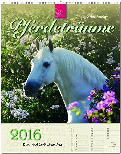 PFERDETRÄUME - Original Stürtz-Kalender 2016 - Hochformat-Kalender 36 x 45 cm mit Platz für Notiz PFERDETRÄUME - Original Stürtz-Kalender 2016 - Hochformat-Kalender 36 x 45 cm mit Platz für Notiz