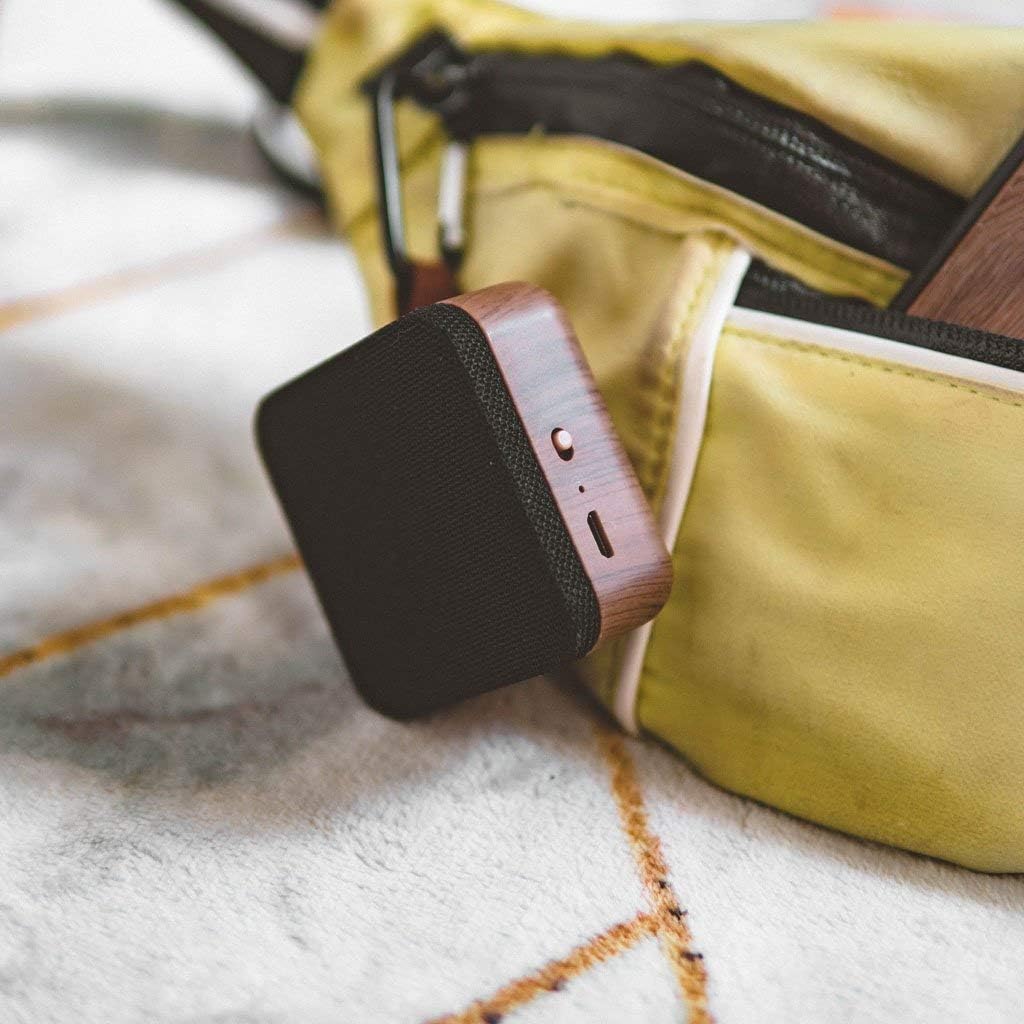 🔥 Crаzу Dеаlѕ Wood Mini Bluetooth Travel Speaker - Powerful Sound, but Tiny, Lightweight and Ultra Portable (fits in The Palm of Your Hand) Flаѕh Dеаlѕ - 50% оƒƒ Wood Mini Bluetooth Travel Speaker - Powerful Sound, but Tiny, Lightweight and Ultra Portable (fits in The Palm of Your Hand)