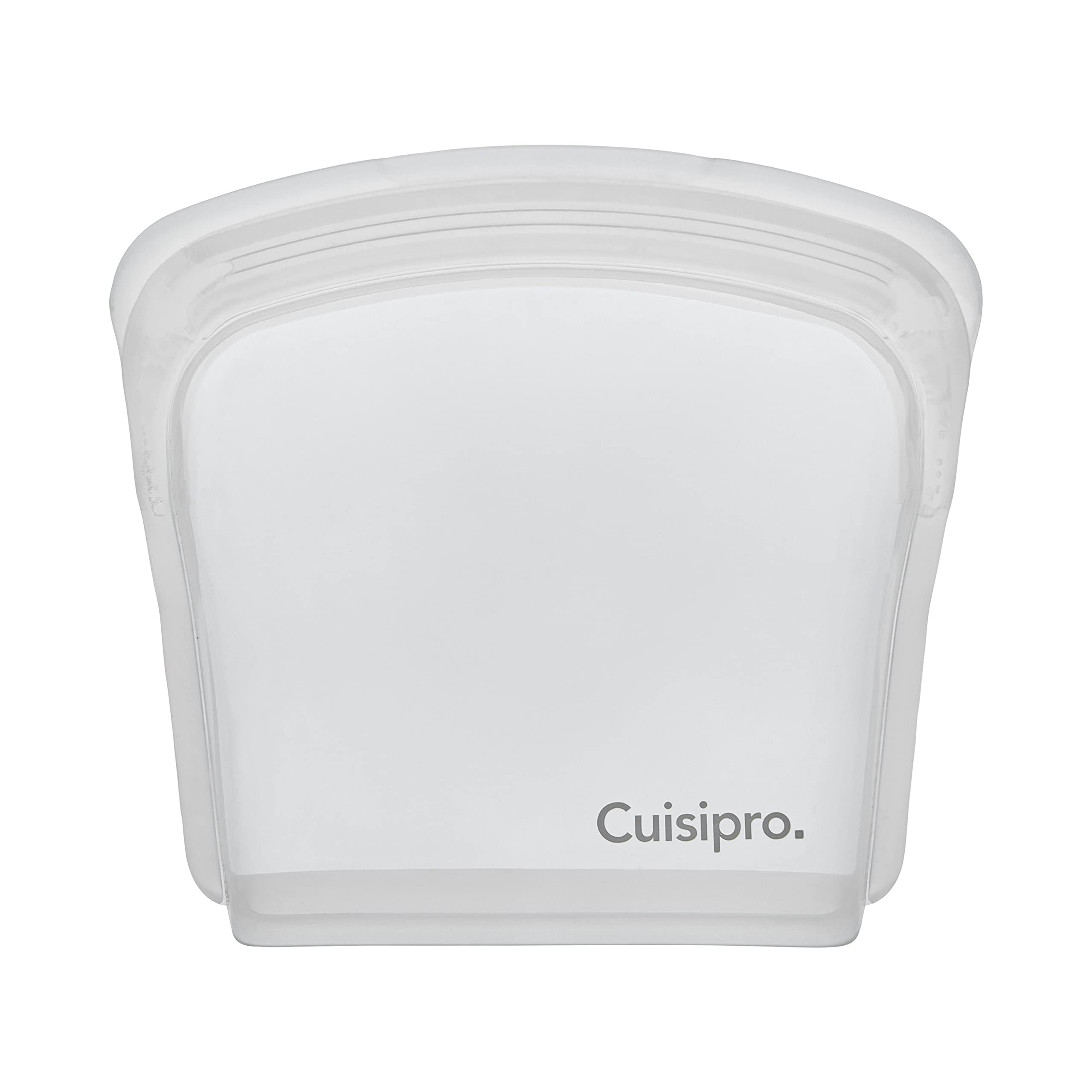 Sac de rangement en silicone Cuisipro 200 ml transparent pour cuisine