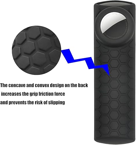 Miniatura 6 de Paquete de 2 Funda compatible con adhesivo de azulejos y TV Stick 4K Max, brilla en la oscuridad, para control remoto por voz de Alexa de 3